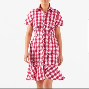 eShakti button up dress NWOT